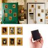 Деревянный 3D Фоторамка Постер Магнит на Холодильник - Креативный и Оригинальный Декоративный Магнит