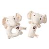 Кольцо Promise Babe Ring Stick Rattle Toy, погремушка, игрушка для младенцев, игрушка из ткани для младенцев, слон, органический хлопок, подарок для младенцев, развивающая игрушка, подарок для новорожденных детей