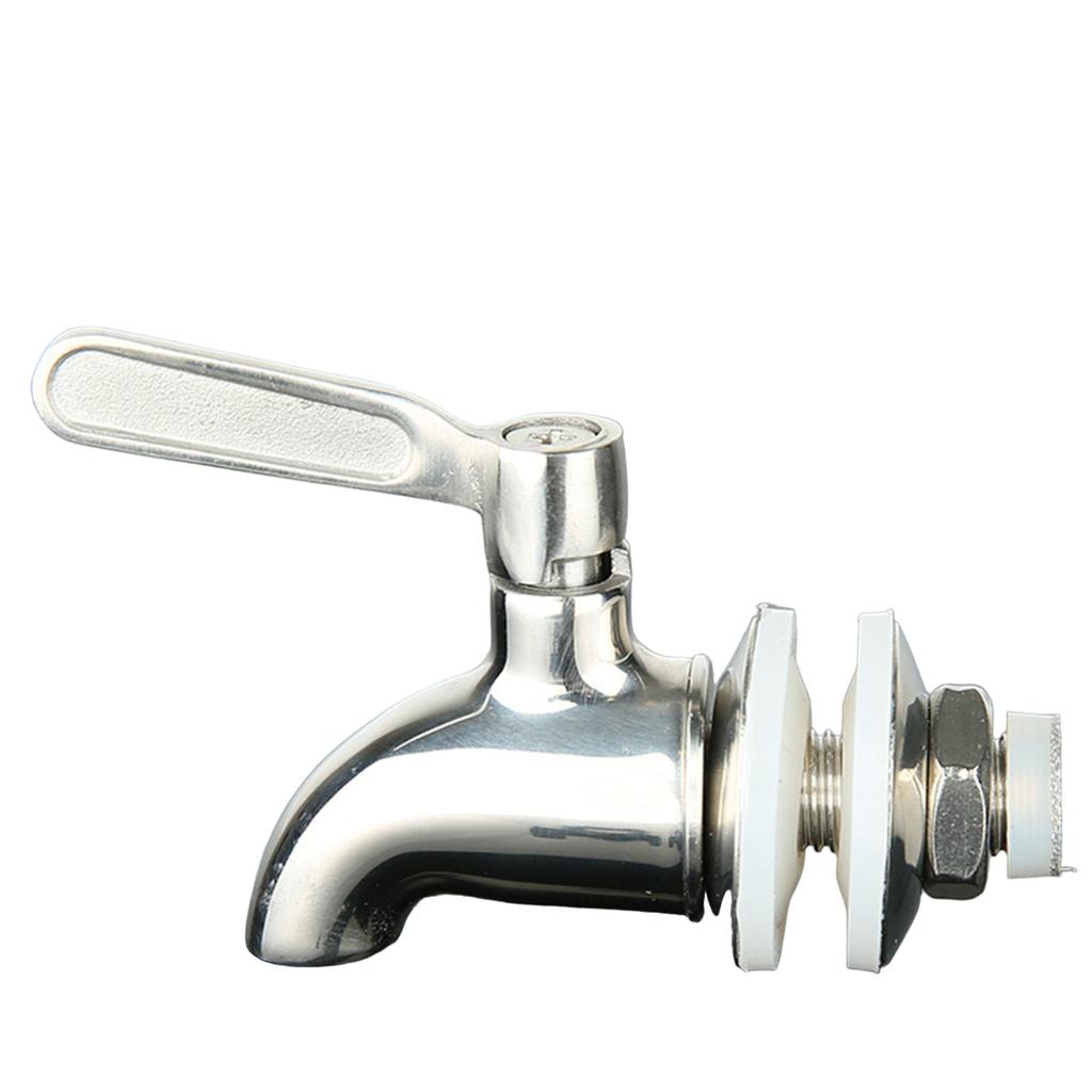 Кран-дозатор для напитков из нержавеющей стали 12 мм Легкая установка Кран для напитков Простая установка для бочек с соком и вином