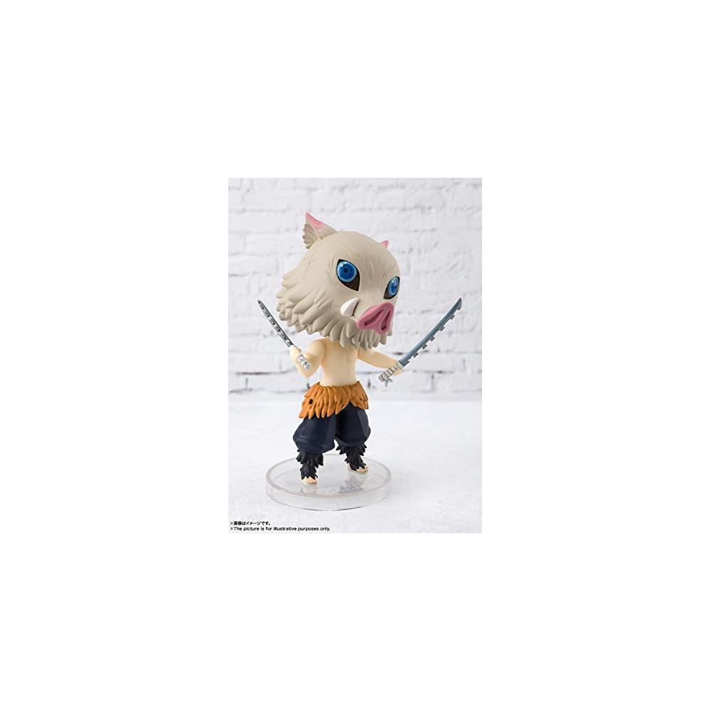 TAMASHII NATIONS Figuarts mini Клинок, рассекающий демонов Иноске Хасибира 90 мм ПВХ АБС Окрашенная фигурка