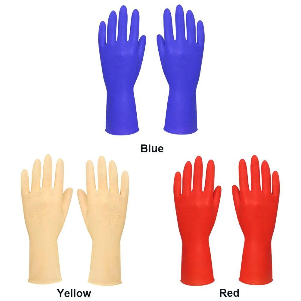 26CM Kids Work Gloves Red Yellow Blue Protective Mitts Tool Child Househeld Gloves Washing Clothes
