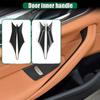 Автомобильный Стайлинг для BMW 5 серии G30 G38 2018-внутренняя текстура из углеродного волокна, дверная ручка, защитный чехол