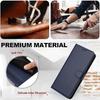 For iPhone 16 Plus Wallet Phone Case Leather Stand Cover with Strap