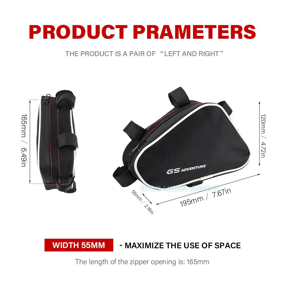 Для BMW R1200GS LC Adventure R 1200 GS ADV 2013-защитные дуги на раму мотоцикла, размещение водонепроницаемых сумок, инструментов для ремонта