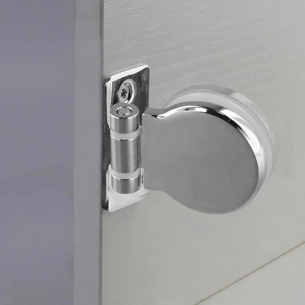 Петли для стеклянных дверей шкафов Аксессуары для безрамных стеклянных петель Перфорированные петли для витрин из цинкового сплава Мебельная фурнитура