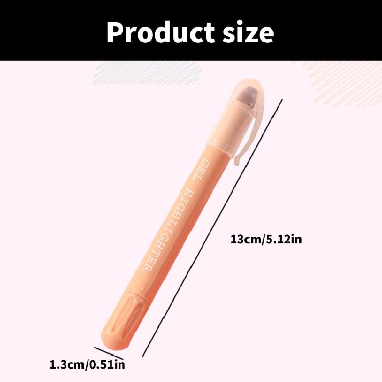 Набор из 8 многофункциональных текстовыделителей Эстетичный маркер-выделитель Флуоресцентная ручка Ручка-маркер для Библии для студента