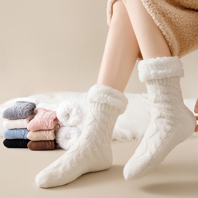 Autumn and Winter Home Warm Socks Floor Socks Warm Foot Women's Socks