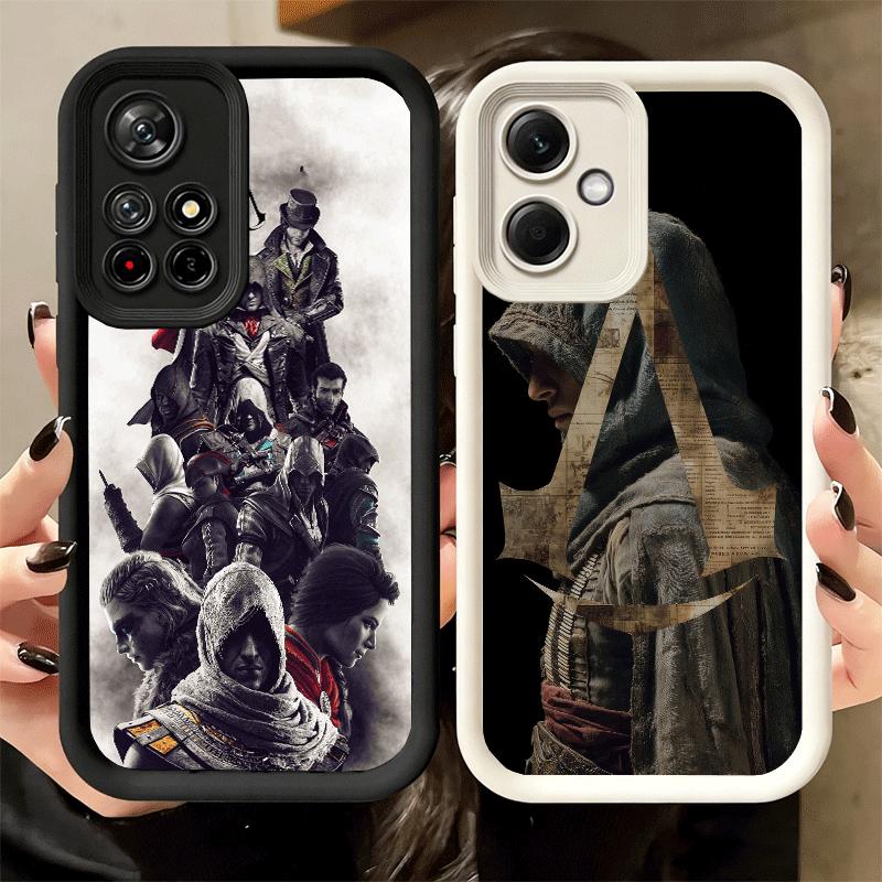 Чехол для телефона Xiaomi Redmi Note 15 14 13 Pro Plus A-Assassins Game Creed Shell 12S 11 11S 11T 5G 14S Мягкий силикон Funda