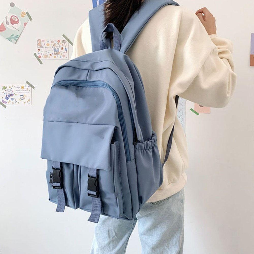 Nylon Harajuku Backpacks Korean Style Shoulder Bag Fashion Canvas School Bag Women