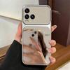 Чехол для Vivo Y33T, Y33s, Y21T, Y21s, Y21 Модный Чехол-Книжка с Большим Окном Зеркальный Чехол для Телефона