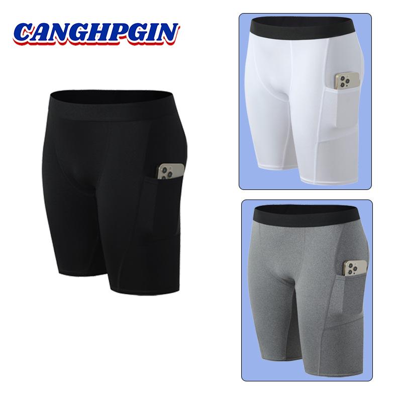 Men Quick Dry Short Mens Compression Running Tights Gym Fitness Sport Shorts Leggings Male Underwear
