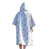 Tabarua Microfiber Poncho, Unisex, Washable, 3021 (TROPICAL WHITE)