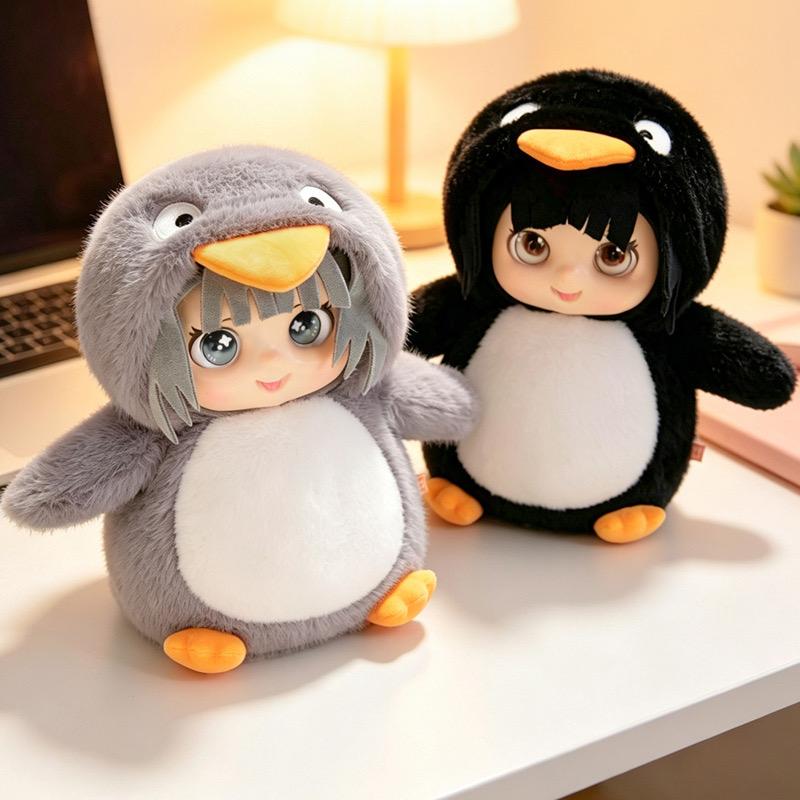 Cute Gugu Gaga Plush Toy Movie Stuffed Animals Cute Penguin Brightly Colored Fragrance Vinyl Dolls Kids Toys Girls Birthday Gift