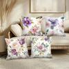 Домашний Декор Наволочки с Цветочным Узором для Элегантного Декора Наволочка с Узором Подходит для Дивана Спальни Автомобиля