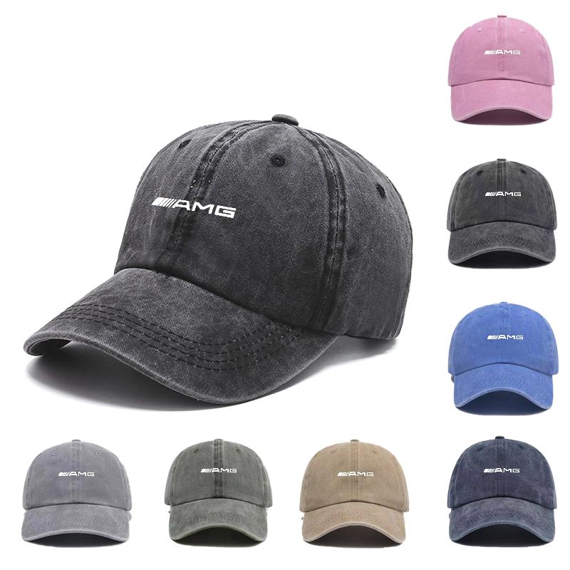 New Adjustable Leisure Car Sport Outdoor Summer Hat Baseball Cap For Mercedes Benz AMG A C E V R Class GLC SLK SL Vito Sticker XZ0