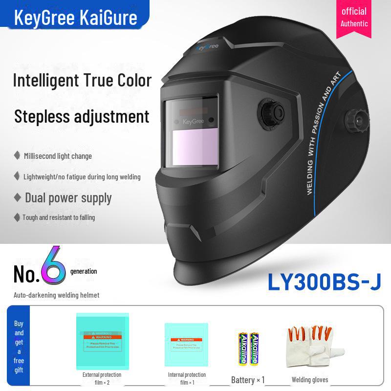Head-Mounted Flip-Up Welding Mask for Arc Welding - Anti-Glare Protection
