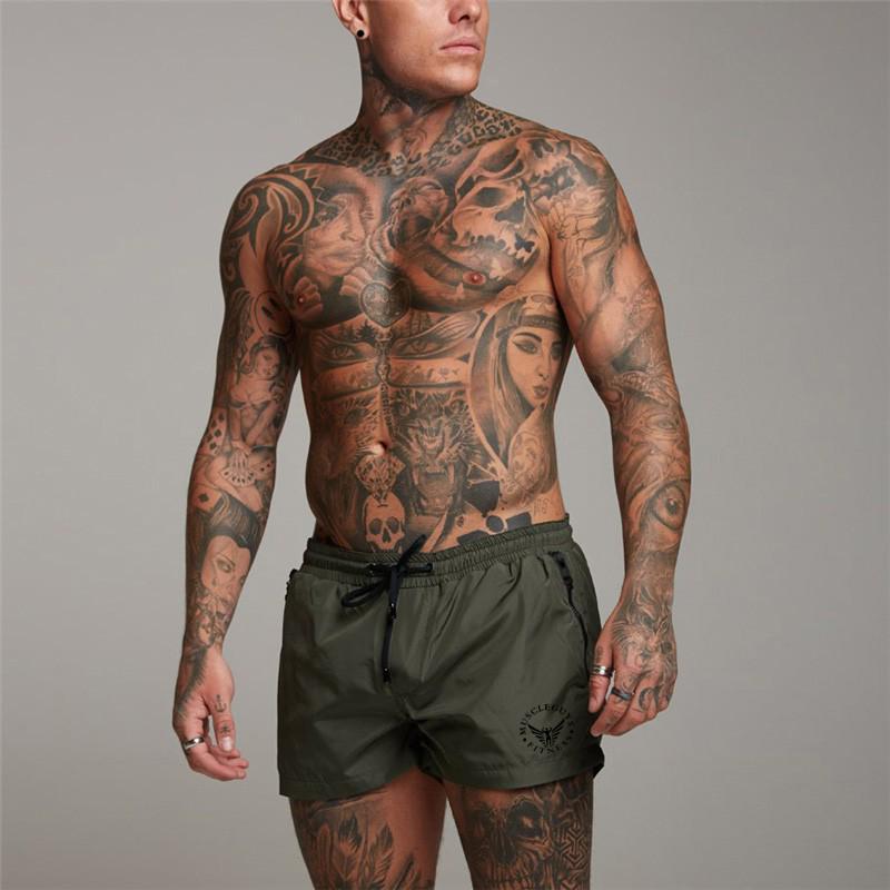 Muscleguys Mens Short Shorts Beach Board Work Out Training Wear Otdoor Pants