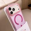 Роскошный матовый тонкий чехол для Magsafe для iPhone 17 Air 16 16E 15 14 Plus 13 12 Mini 11 Pro Max Магнитный прозрачный твердый защитный чехол-кожа