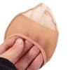 Silicone Dotted Anti-Slip Girls Forefoot Insoles Invisible Socks Women Hosiery Half Palm Socks