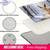 Pokemon Eevee Snow Forest Print Doormat Anti-slip Absorbent Floor Mat for Home Entrance Bedroom Living Room Decor