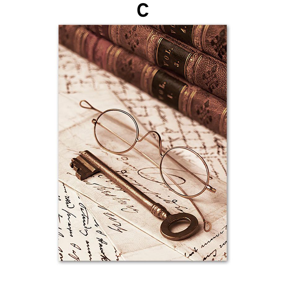 Сушеный лист цветы лука птицы трава закат чемоданы настенная живопись печать холст живопись скандинавский плакат Декор фотографии гостиная