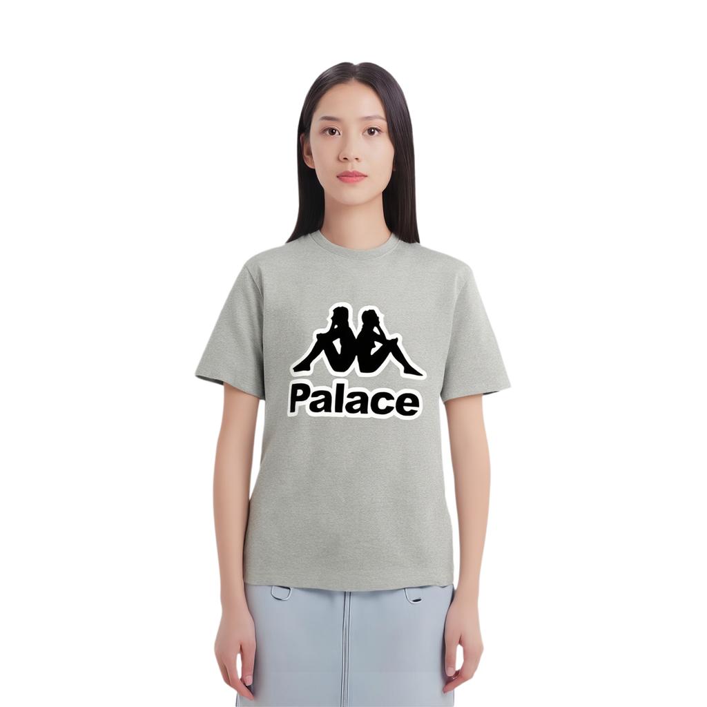 Palace Унисекс футболка с коротким рукавом и круглым вырезом X Kappa с однотонным логотипом P21KPTS002