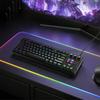 AI Механическая клавиатура MiraBox K1Pro с 6 ЖК-клавишами и 3 ручками для создателей контента и геймеров