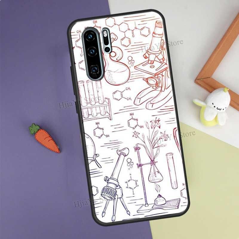 Биология и Химия Чехол для Huawei P30 Lite P10 P40 P20 Pro Mate 10 Lite 20 30 Pro P Smart Z 2019 Крышка