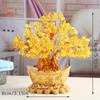 Счастливое денежное дерево, китайский золотой слиток, украшение из дерева удачи, украшение для богатства, украшение для домашнего офиса, настольные поделки