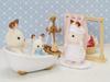 Sylvanian Families Furniture ST Mark Certified Toy Dollhouse for Ages 3 and Sylvanian Epoch [Bathroom Set] Ka-605 Up, Families,