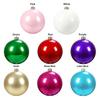 Plastic Christmas Ball 15CM Hang Ball Durable Pearlescent Ball  Hotel