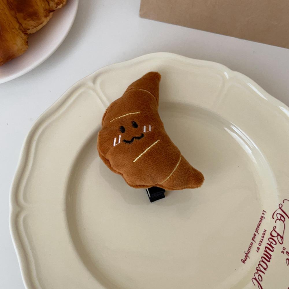 Korean Style Funny Tomato Duckbill Clip Simulation Food Cartoon Side Clip Back Clip Female