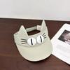 Солнцезащитная шляпа Kitty Hollow из быстросохнущей ткани с кошачьими ушками для кемпинга