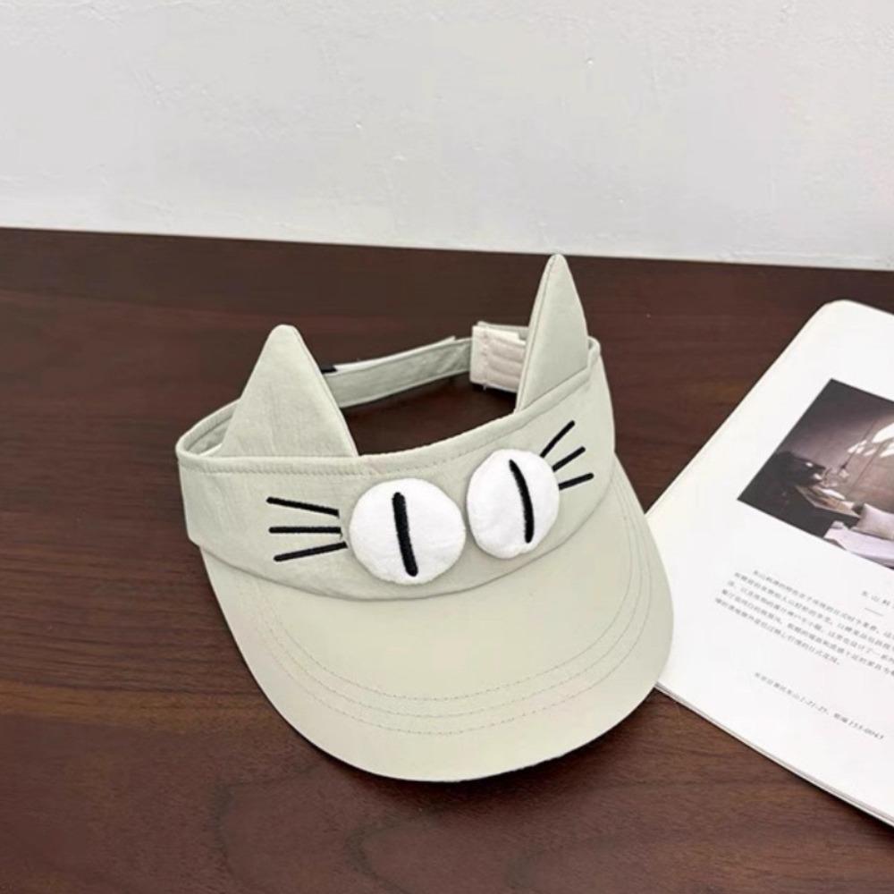 Солнцезащитная шляпа Kitty Hollow из быстросохнущей ткани с кошачьими ушками для кемпинга