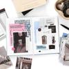 50 листов Ретро Ins Мемо Материал Книга Декоративная Бумага Креативный Коллаж Junk Journal DIY Скрапбукинг Эстетичная Бумага для Поделок