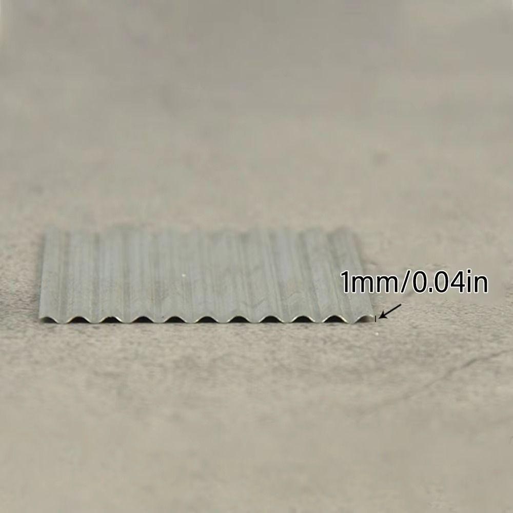 Building Making Miniature Corrugated Tile 1:35 Scale Corrugated Tile Wall Sheet  Micro Landscape