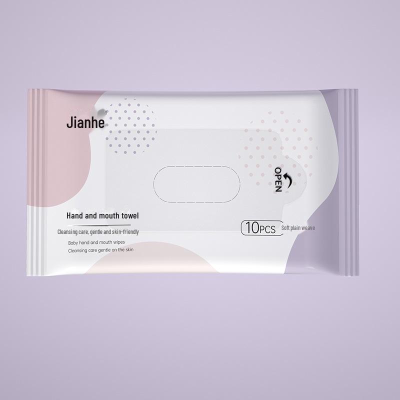 Infant Hand & Mouth Cotton Soft Wet Wipes - Gentle Clean for Baby