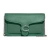 Новая сумка-клатч Tabby из шагреневой кожи на одно плечо, через плечо, с трубами, женская, зеленая CJ350-LHAEE