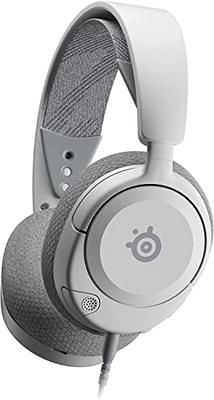 Игровая гарнитура SteelSeries Arctis Nova 1, легкая, проводная, закрытого типа, совместима с ПК, PS5, PS4 и Switch, с двунаправленным микрофоном, без шума