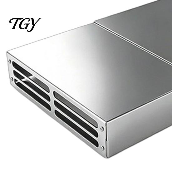Adjustable Aluminum Vent Deflector Floor Air Extender for Under-Furniture, 11.9 to 23 Inches Heating Cooling Diverter Deflector, Heavy Duty