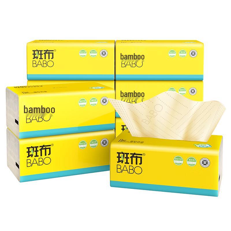 Banbu 3-слойная туалетная бумага для лица из бамбуковой пульпы