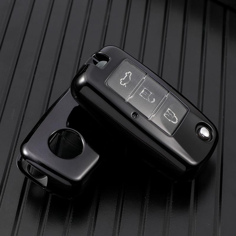 Premium Soft TPU Car Key Case Cover Shell for DongFeng AEOLUS FORTHING Fengon Key Rings Keychain Bag Factory Direct