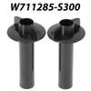 2 Pieces ABS Black Rear Trunk Interior Trim Panel with Butterfly Nut for Ford For Mustang For 2005 2006 2007 2008 2009