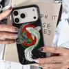 Art Fish Koi Carp For Magsafe Wireless Charge Case For iPhone 17 16 15 14 13 12 11 15 Pro Max Magnetic Cover