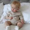 Reborn Boy Doll High Liam 50cm Quality 3D Painted Recycled Baby Dolls for Boys Children Clothing Model Birthday Gift Kid Accompany Toy
