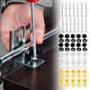 30pcs Screws and 30pcs Screw Covers Caps set Hinged Nails Cover Dustproof Waterproof Screw Caps Wood Screws Fittings Screw Cover