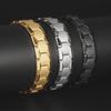 Trendy Wide Bracelet: Domineering Germanium Stone for Men & Women, European/American Style, Magnet Grain, Four-in-One Design