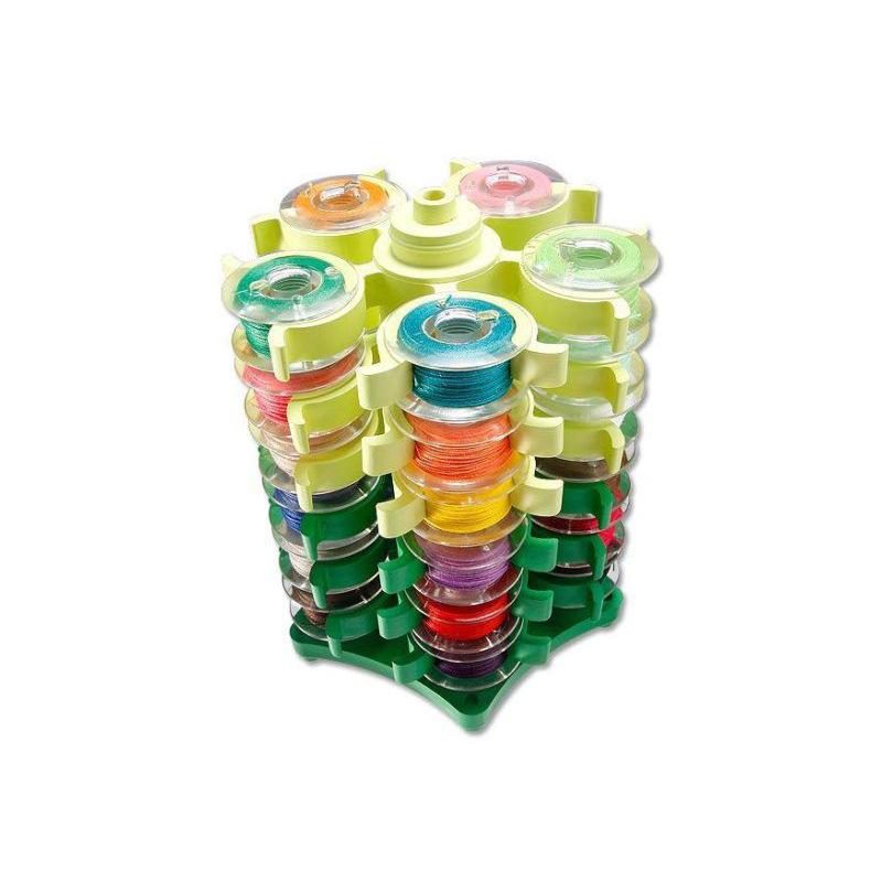 Rotary Shuttle Core Storage Clip Stack'n Store Bobbin Tower Detachable Cobbin Collection Shuttle Core Tower Clip