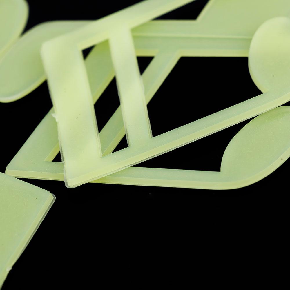 Home for Kid's Wall Decor Musical Note Glow In The Dark Luminous Wall Stickers