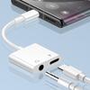 Быстрые адаптеры-конвертеры Play Type C на 3,5 мм для наушников, функция Plug and Play с управлением на проводе для смартфонов